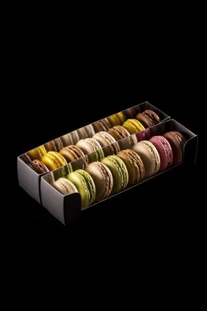 Boite de 16 macarons