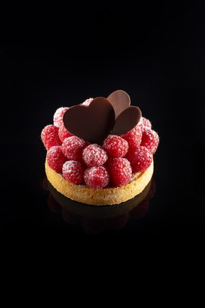 Tarte framboise duo