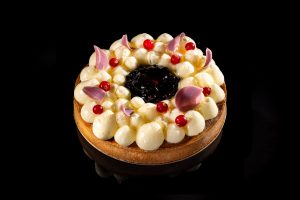 La Tarte myrtille vanille