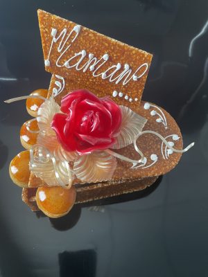 Cœur en nougatine